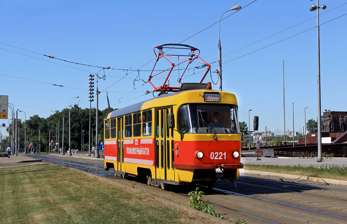 Moskau, Tatra T3SU Nr. 0221