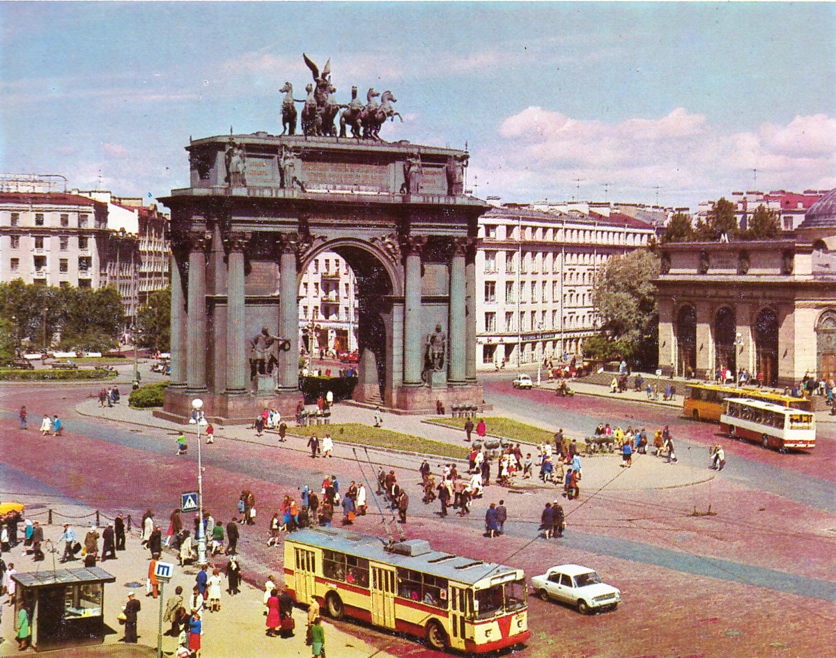 Санкт-Петербург — Исторические фотографии троллейбусов