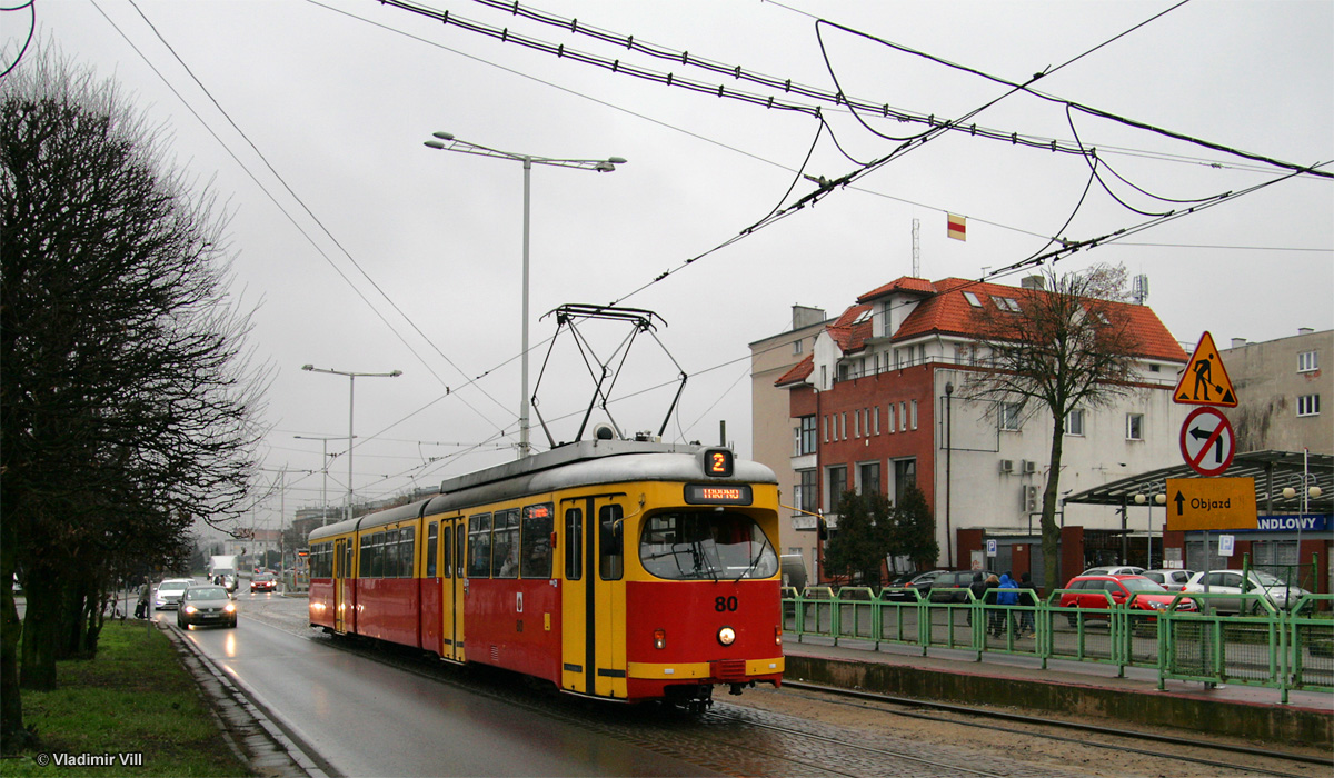 Грудзёндз, Duewag GT8 № 80