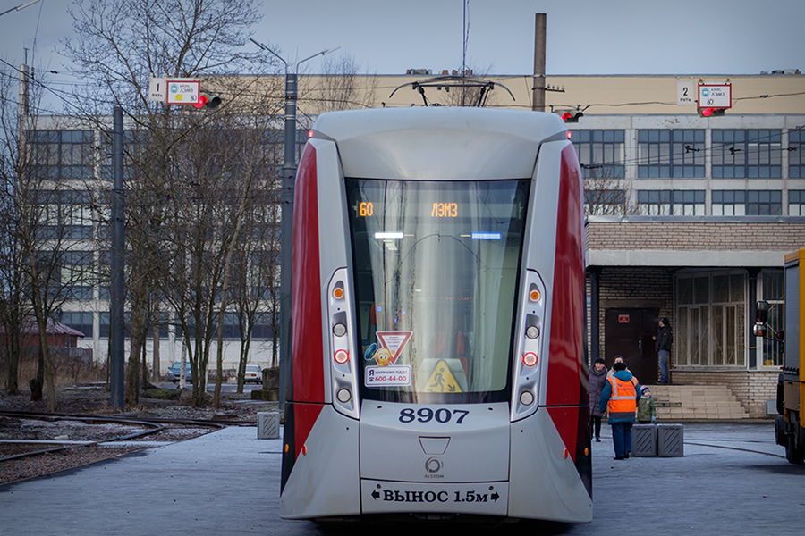 Санкт-Петербург, 71-801 (Alstom Citadis 301 CIS) № 8907