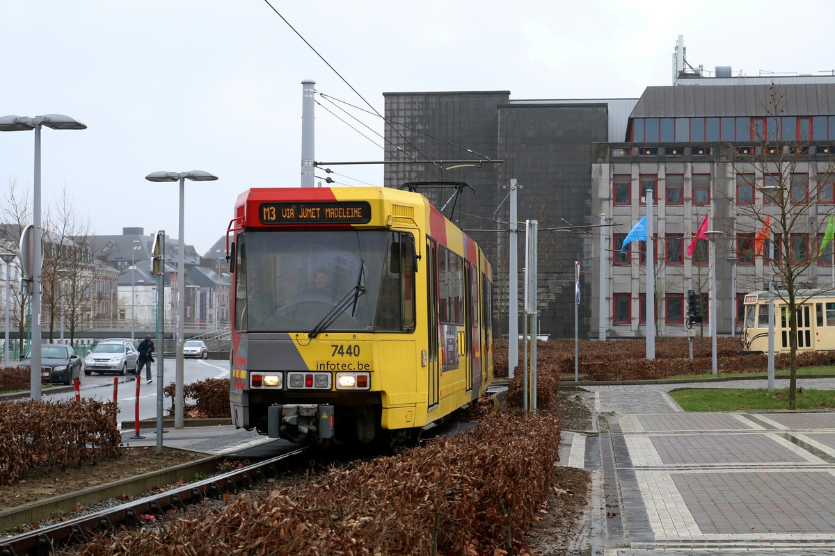 Charleroi, BN/ACEC type 6100 6-axle # 7440