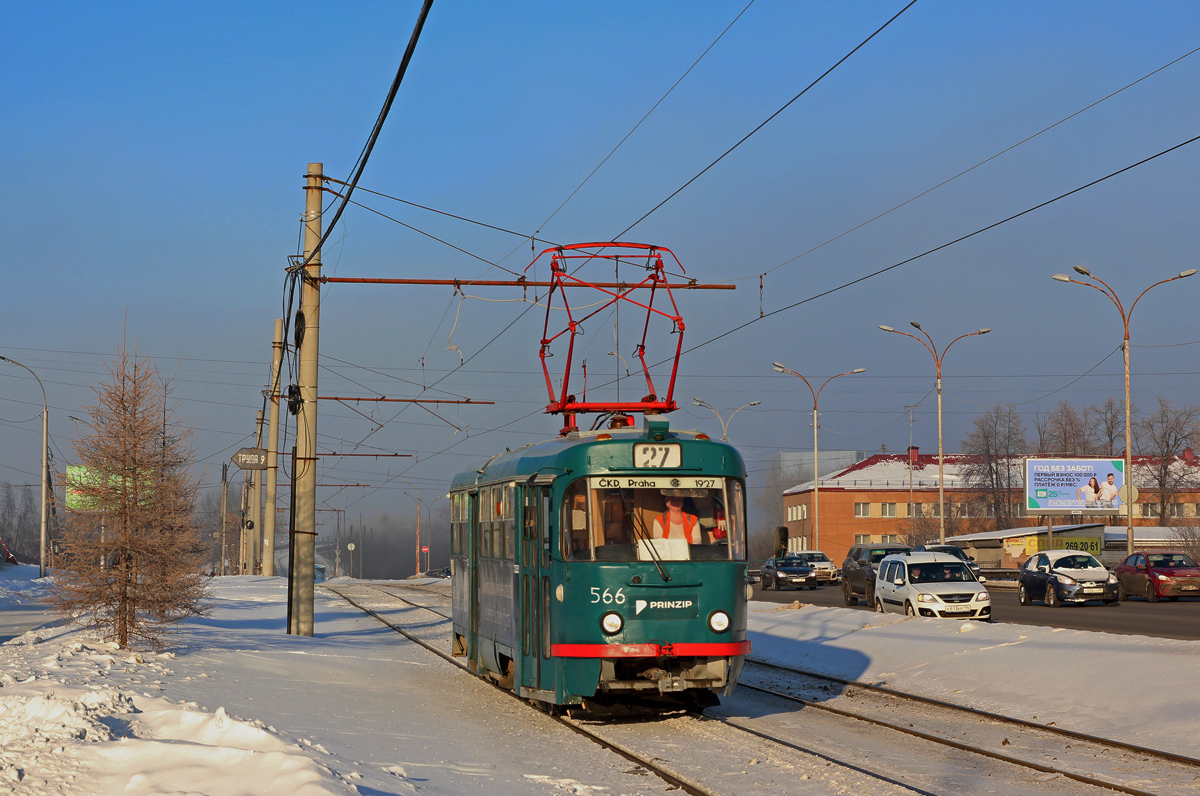 Екатеринбург, Tatra T3SU № 566