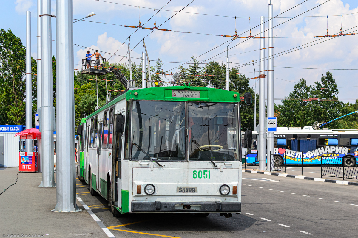 Крымский троллейбус, Škoda 14Tr02/6 № 8051