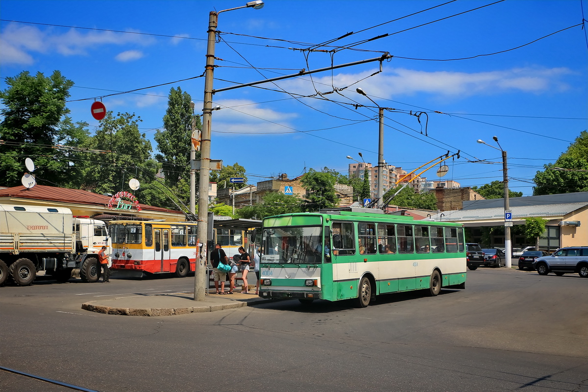 Одесса, Škoda 14TrM № 4004