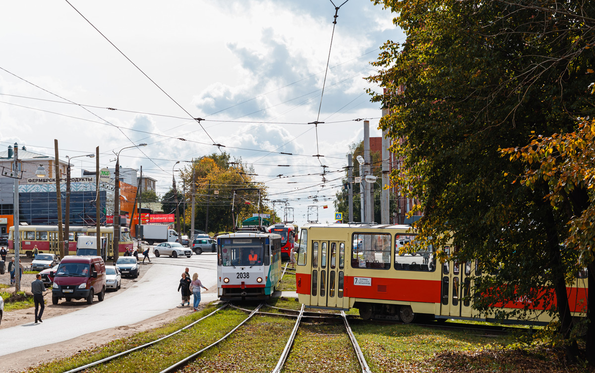 Ижевск, Tatra T6B5-RA № 2038