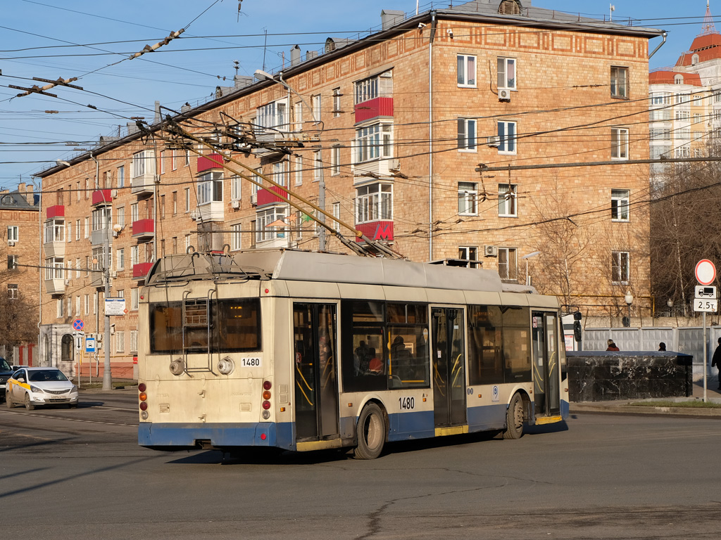 Москва, Тролза-5265.00 «Мегаполис» № 1480