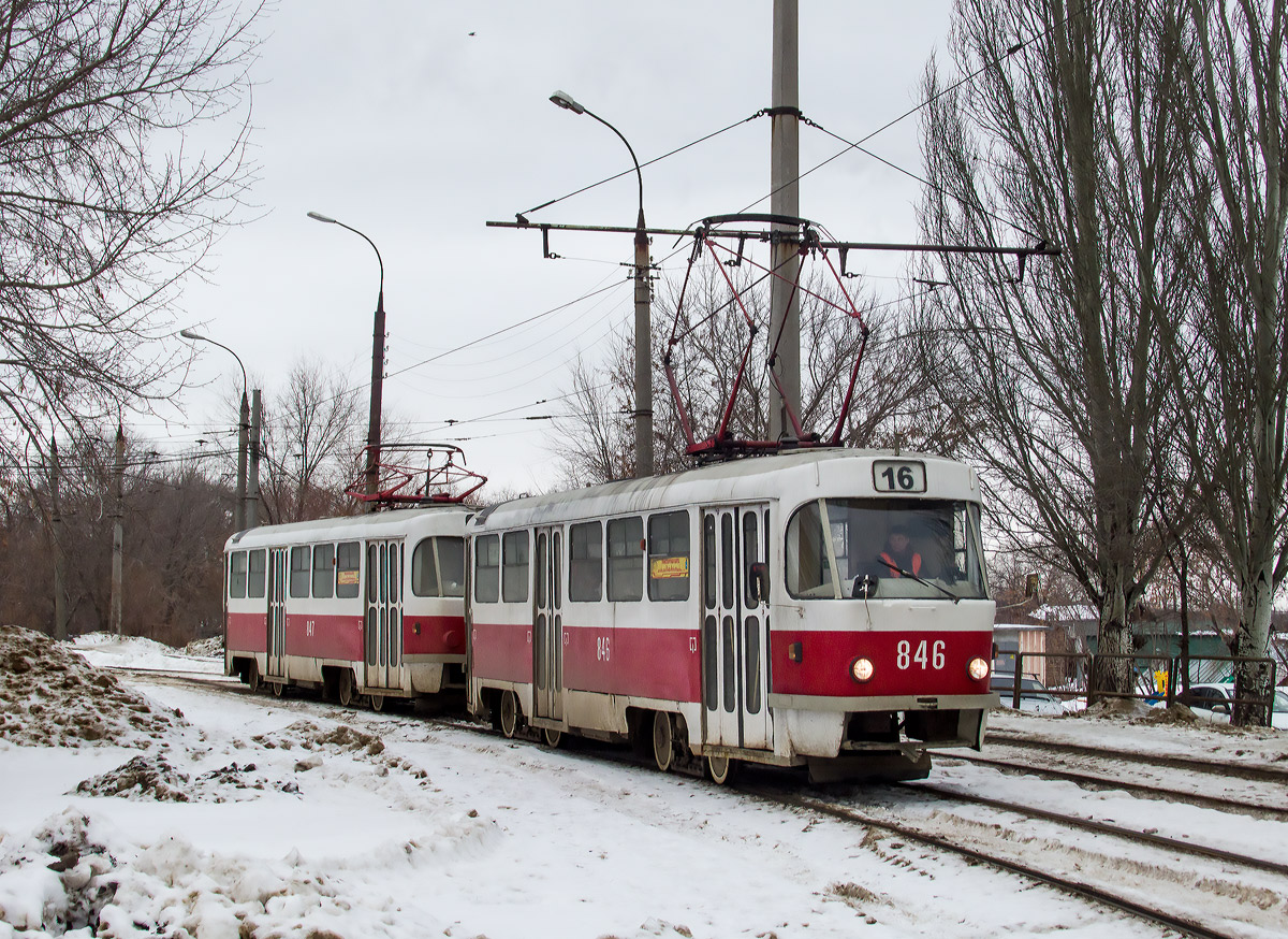 Samara, Tatra T3SU № 846