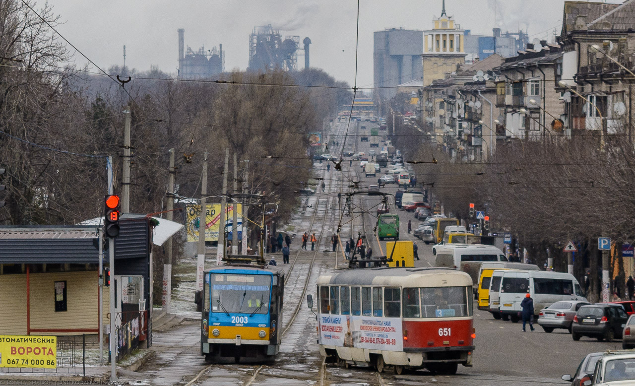 Каменское, Татра-Юг Т6Б5 № 2003