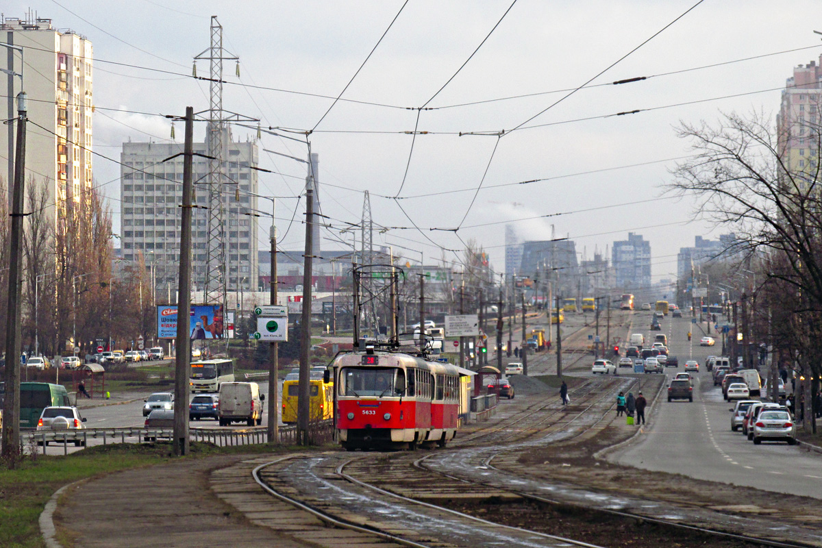 Киев — Трамвайные линии: Дарницкая сеть