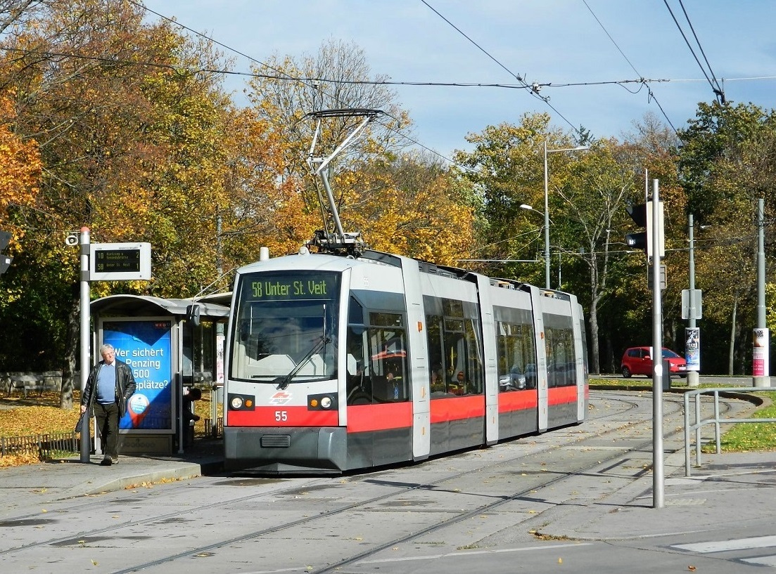 Vienna, Siemens ULF-A1 № 55 Vienna, Siemens ULF-A1 № 55