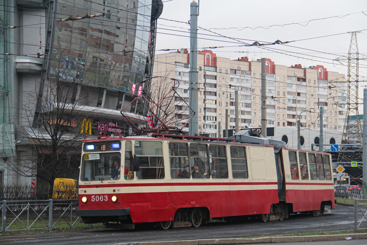 Санкт-Петербург, ЛВС-86К № 5063
