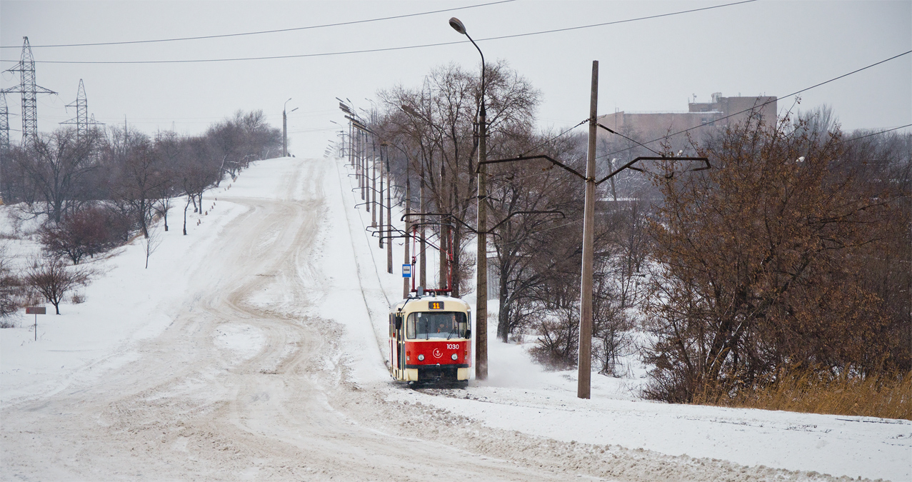 Мариуполь, Tatra T3SUCS № 1030; Мариуполь — Трамвайные линии и инфраструктура