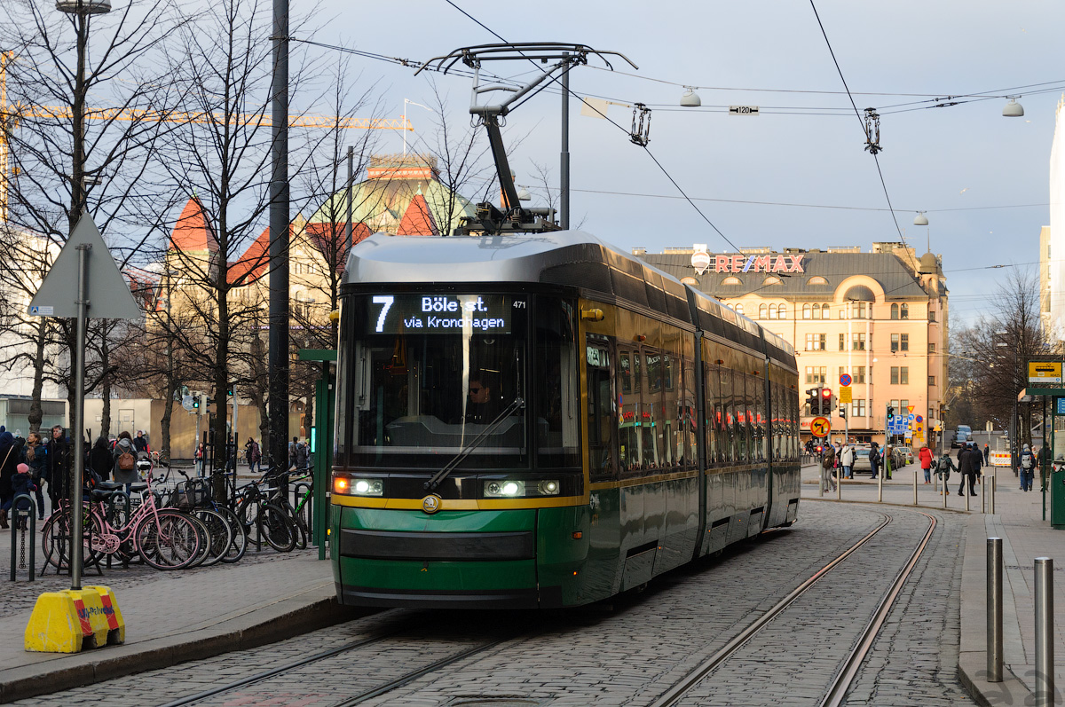 Хельсинки — Эспоо, Škoda ForCity Smart Artic MLNRV3 № 471