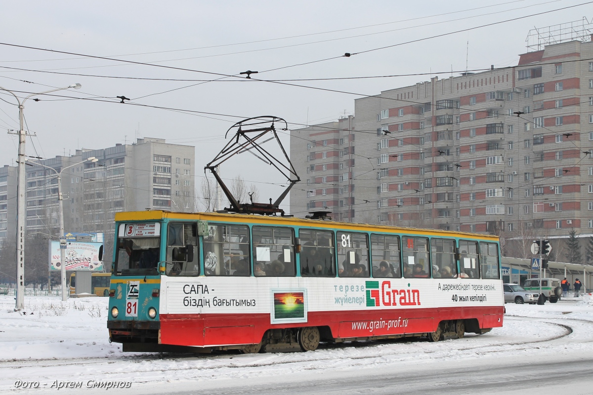 Усть-Каменогорск, 71-605 (КТМ-5М3) № 81