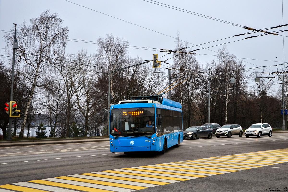 Москва, Тролза-5265.00 «Мегаполис» № 1786