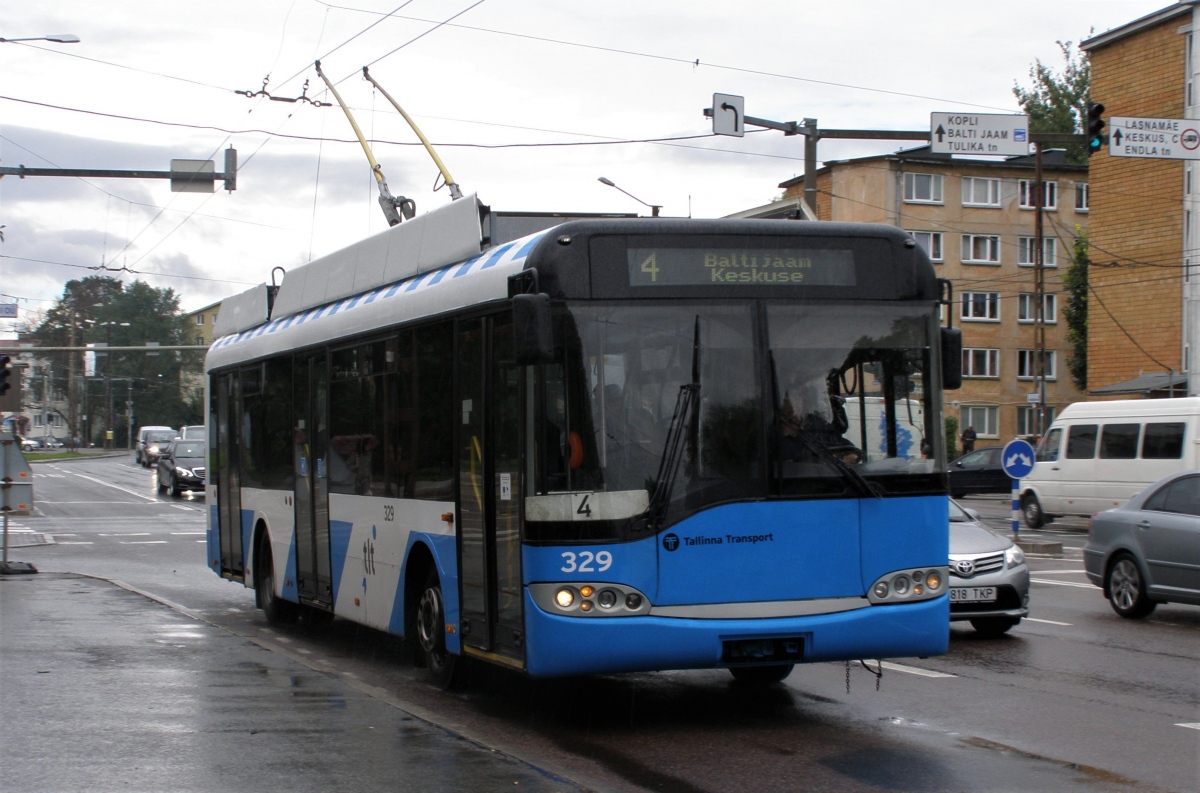 Таллин, Solaris Trollino II 12 Ganz № 329
