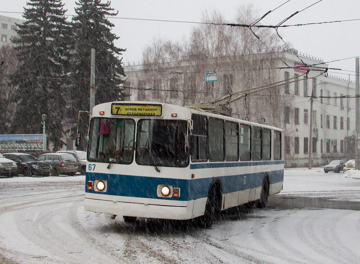 Самара, ЗиУ-682Г [Г00] № 67; Самара — Конечные станции и кольца (троллейбус)