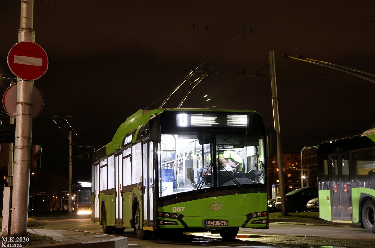 Каунас, Solaris Trollino IV 12 Medcom № 087
