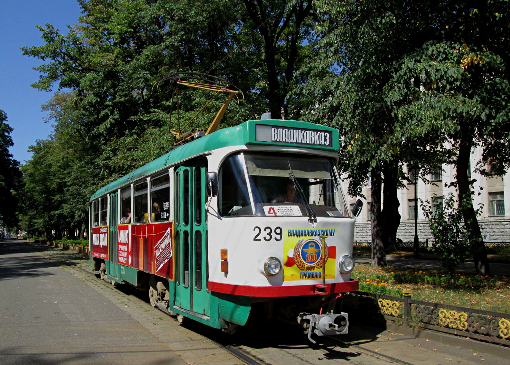 Владикавказ, Tatra T4DM № 239