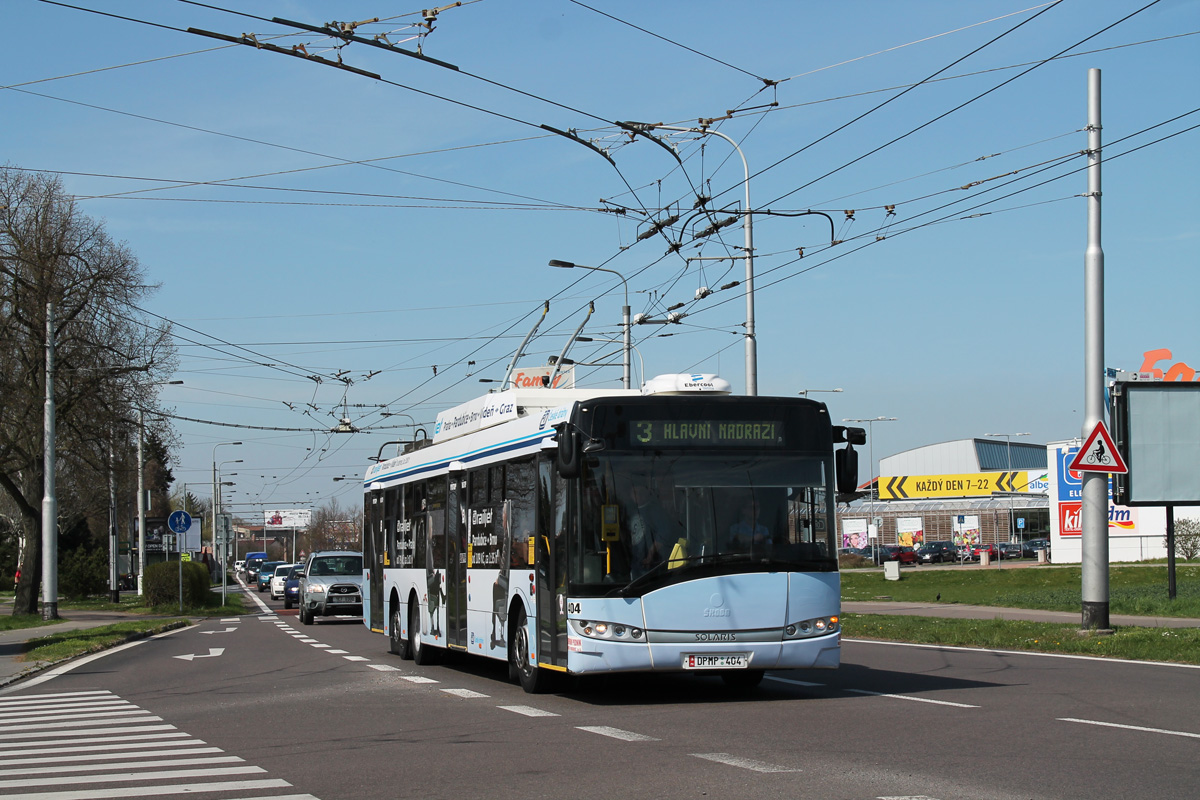 Пардубице, Škoda 28Tr Solaris III № 404