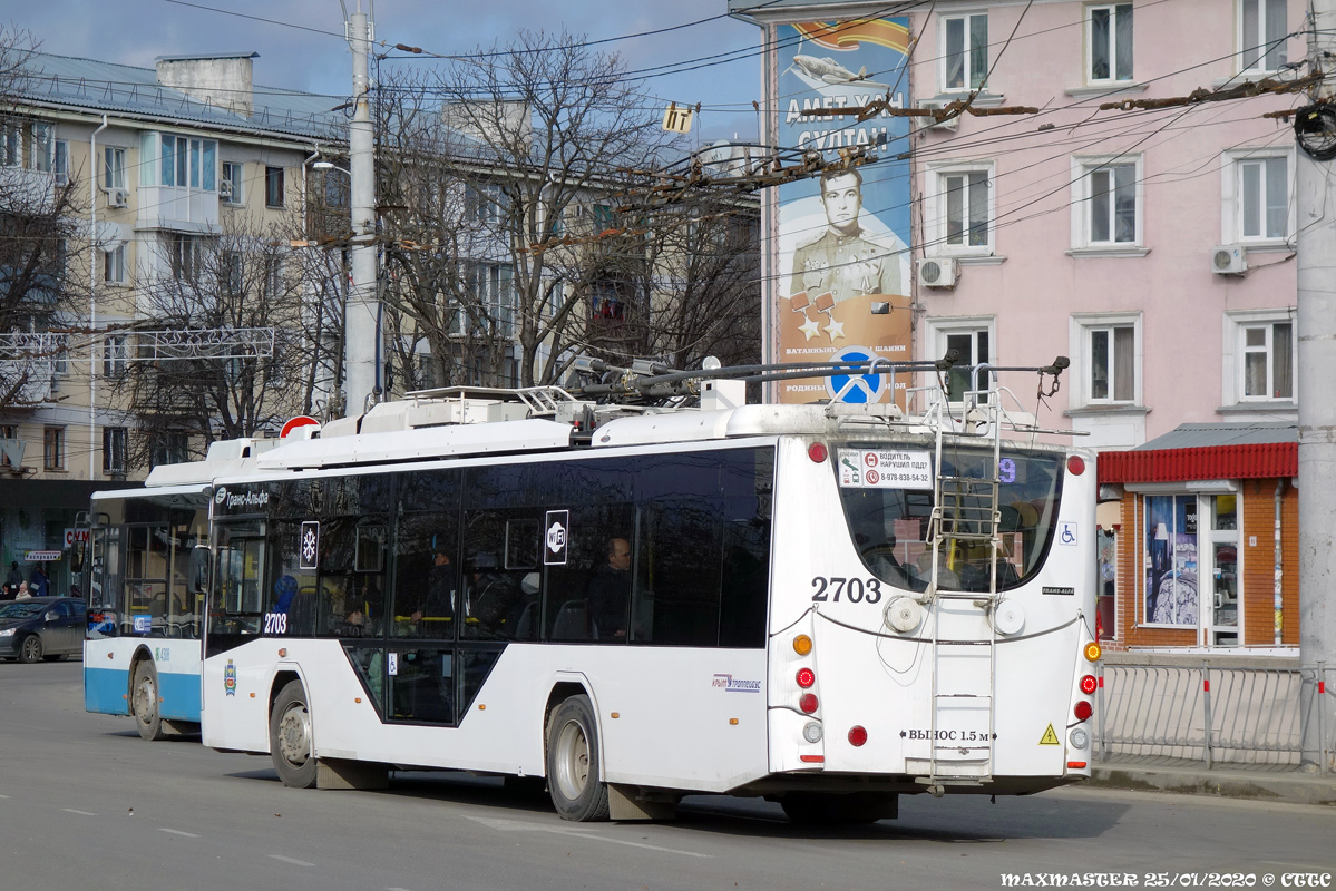 Krím-trolibusz, VMZ-5298.01 “Avangard” — 2703
