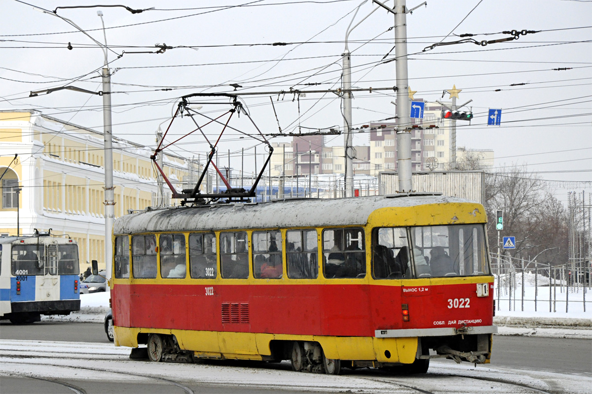 Барнаул, Tatra T3SU № 3022