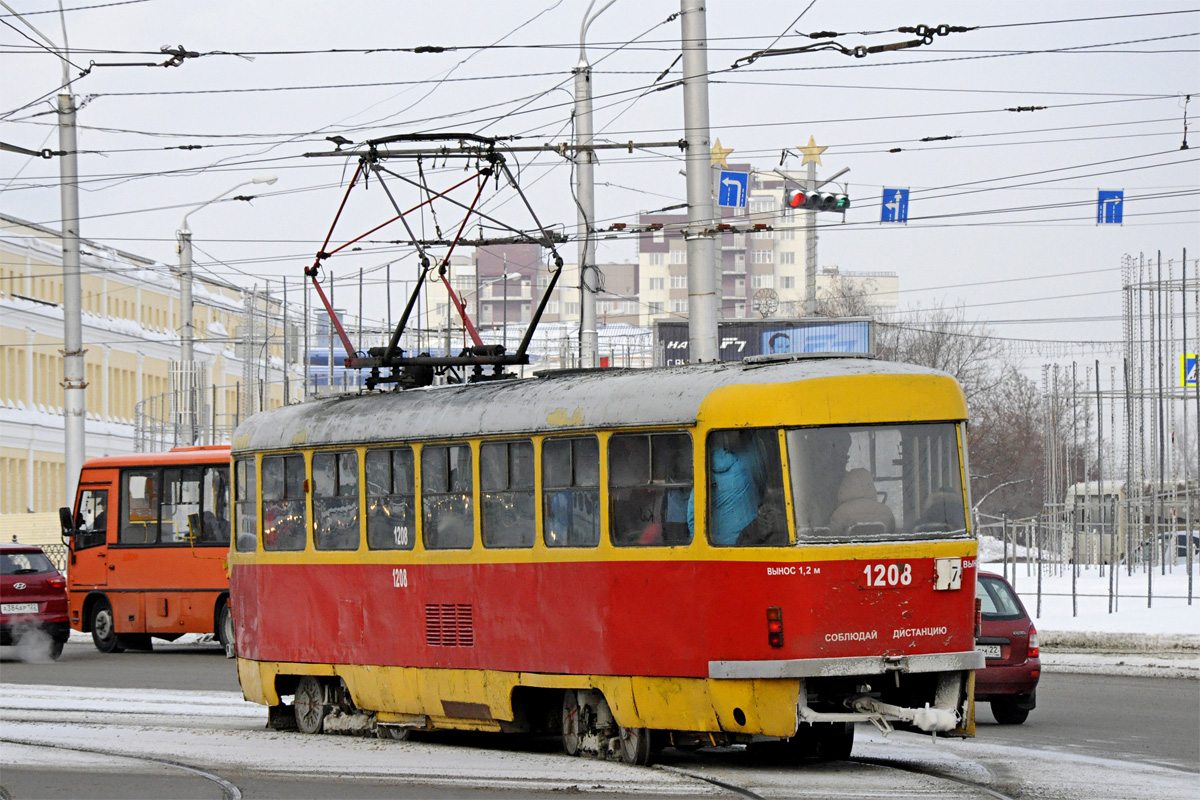 Barnaul, Tatra T3SU № 1208