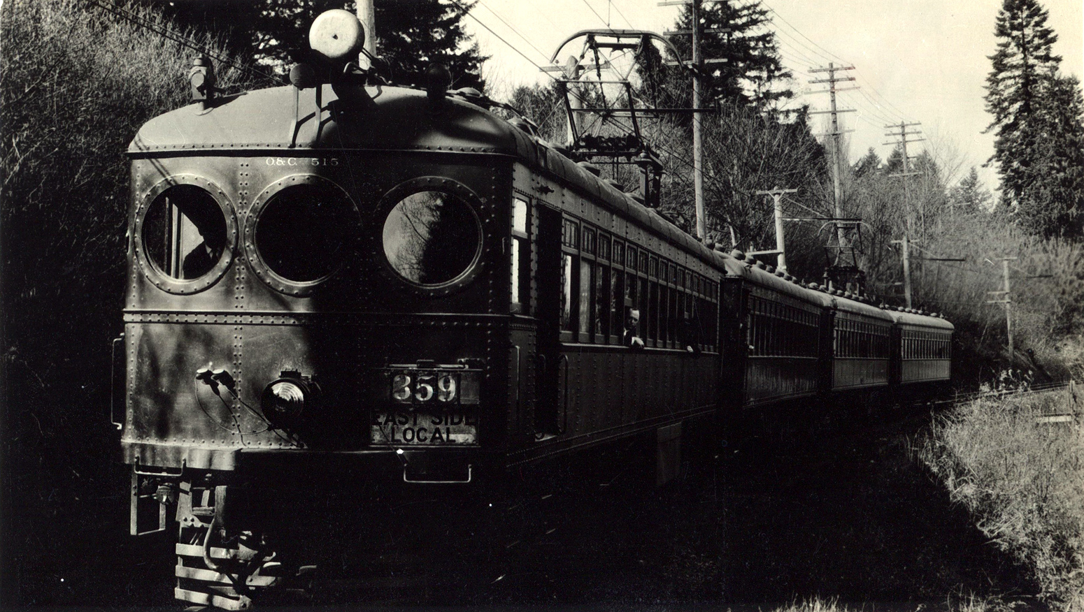 Portland, OR, Pullman interurban motor car Nr. 515 Portland, OR, Pullman interurban motor car Nr. 515