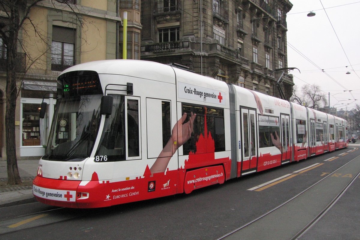 Женева, Bombardier Cityrunner № 876 Женева, Bombardier Cityrunner № 876