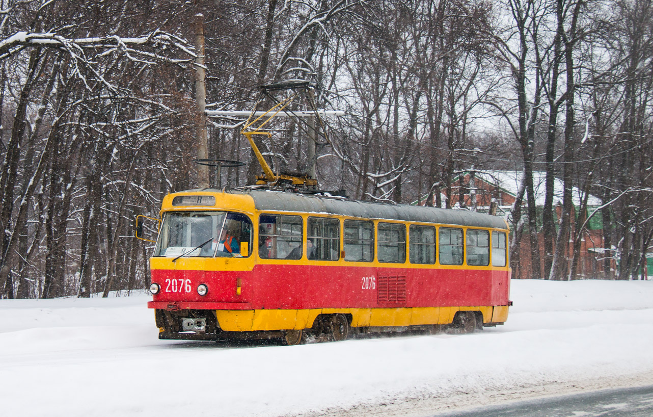 Уфа, Tatra T3D № 2076