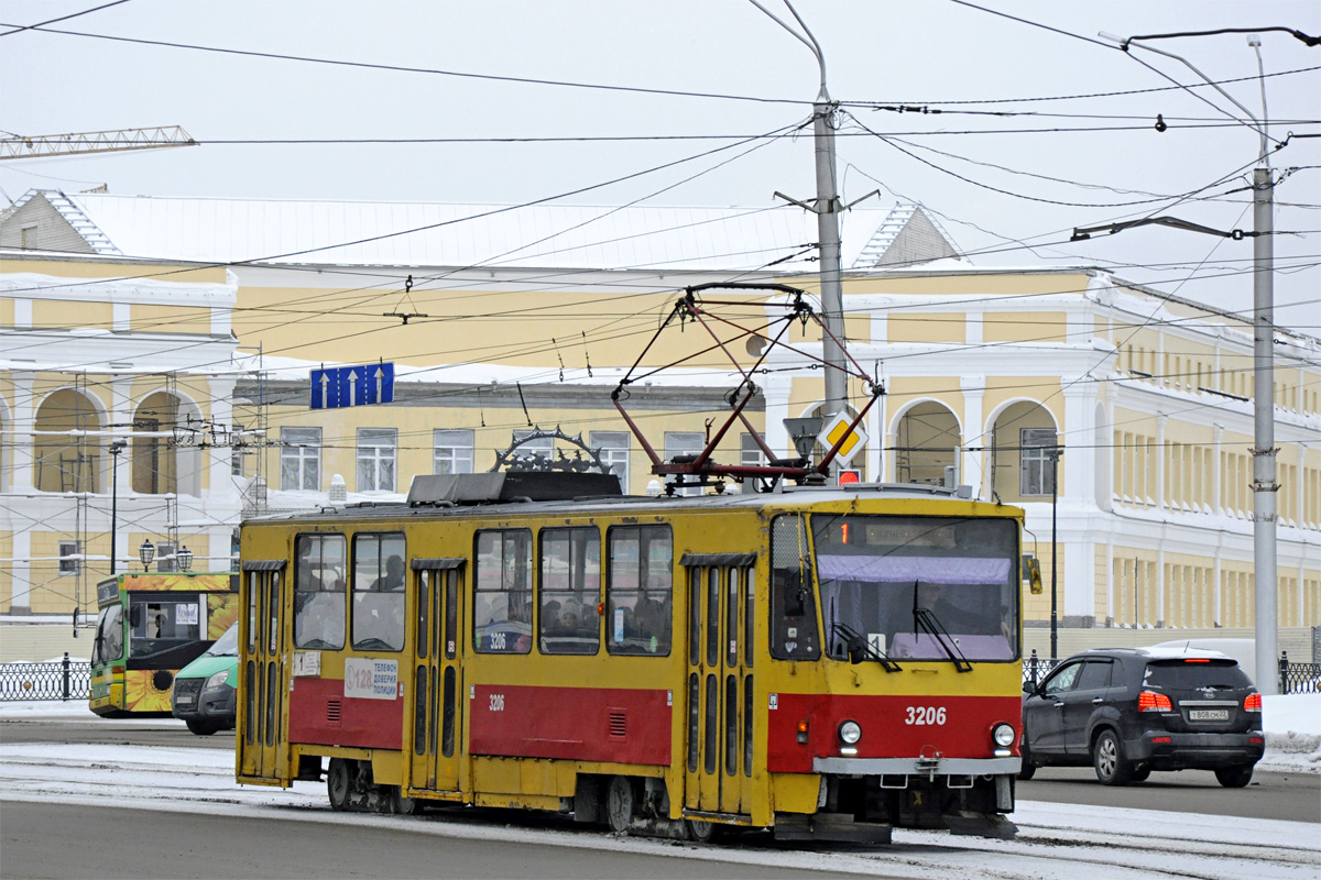 Barnaul, Tatra T6B5SU — 3206