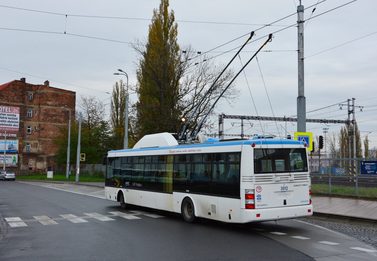 Острава, SOR TNB 12 № 3912
