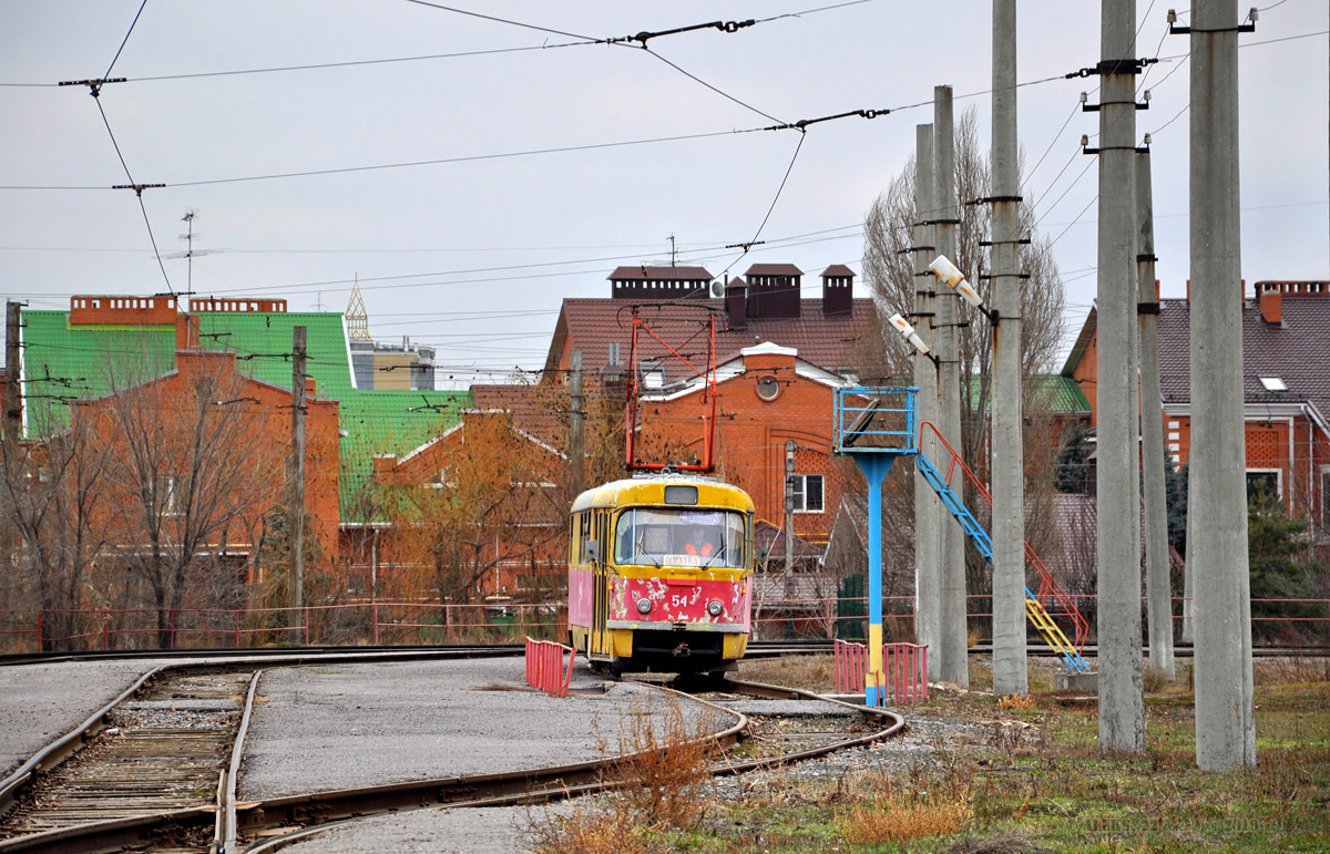 Волгоград, Tatra T3SU (двухдверная) № 54