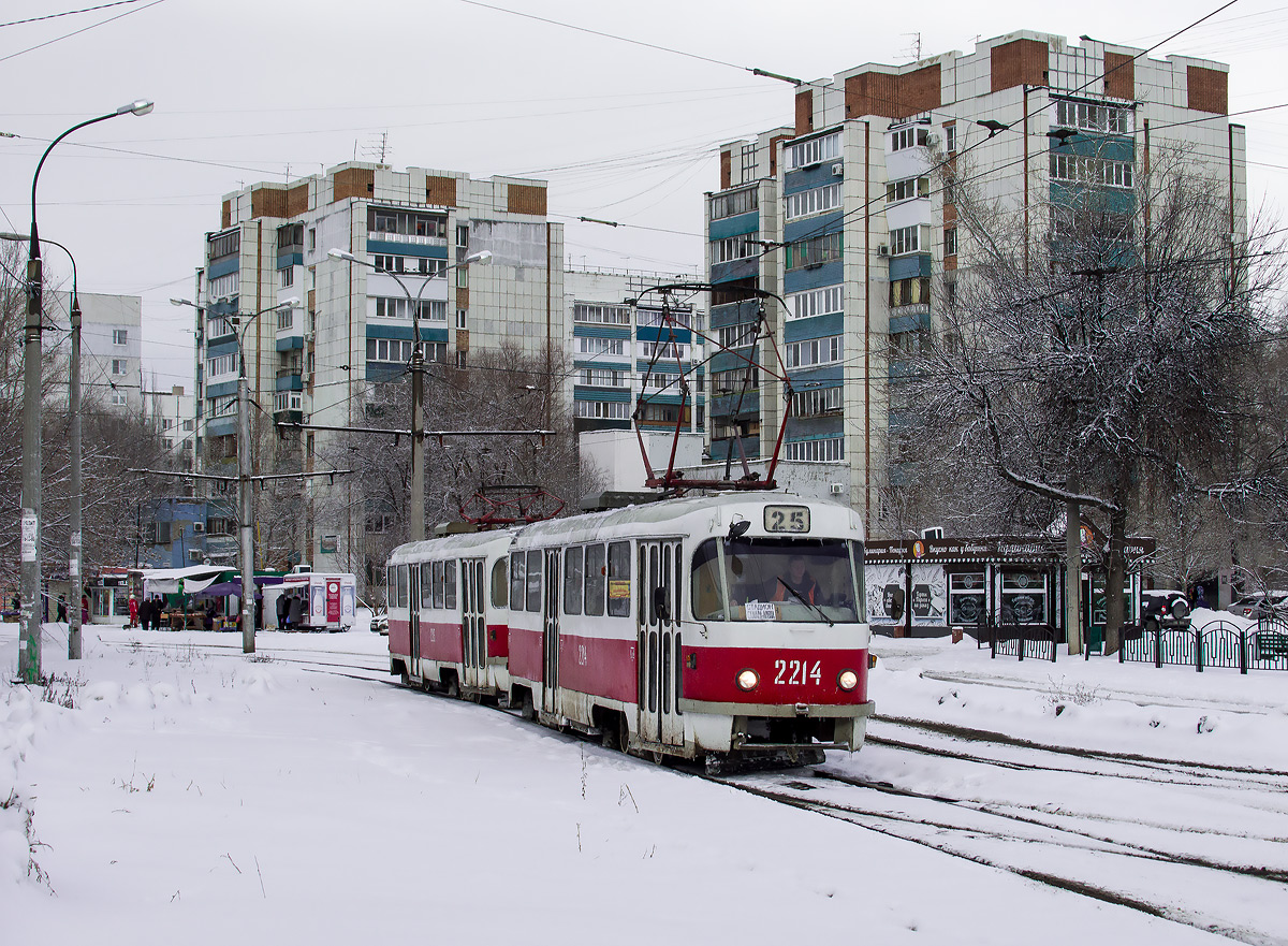 Самара, Tatra T3E № 2214