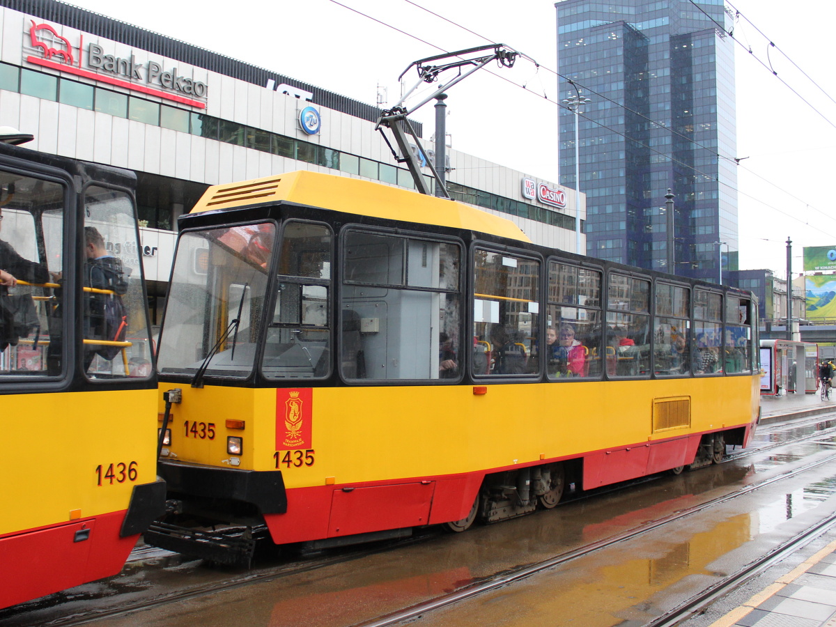Варшава, Konstal 105Nf № 1435