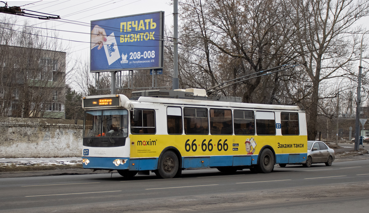 Ярославль, ЗиУ-682Г-016.02 № 27 Ярославль, ЗиУ-682Г-016.02 № 27