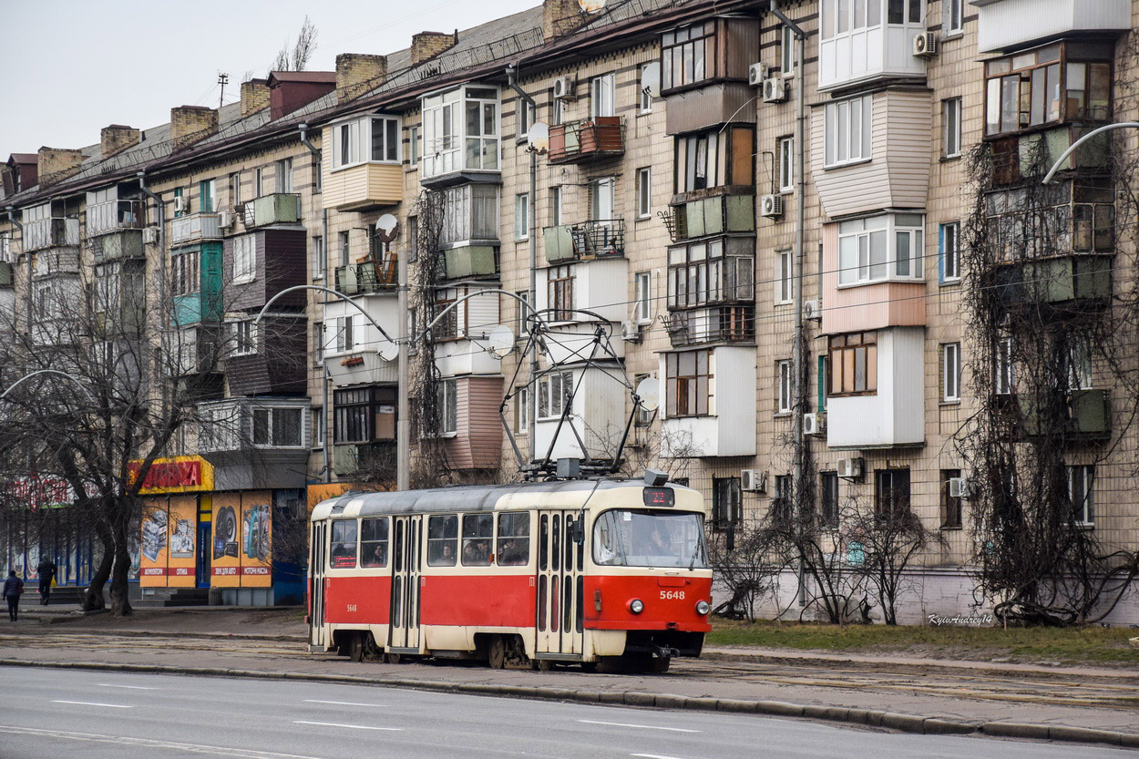 Киев, Tatra T3SUCS № 5648