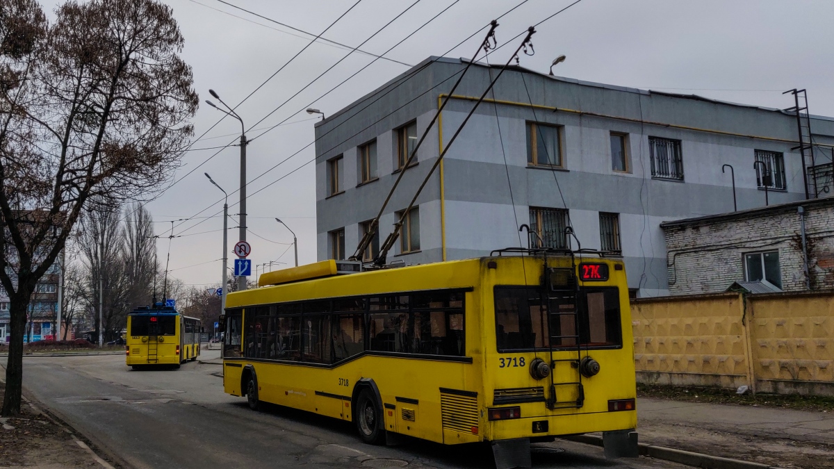 Киев, МАЗ-ЭТОН Т103 № 3718