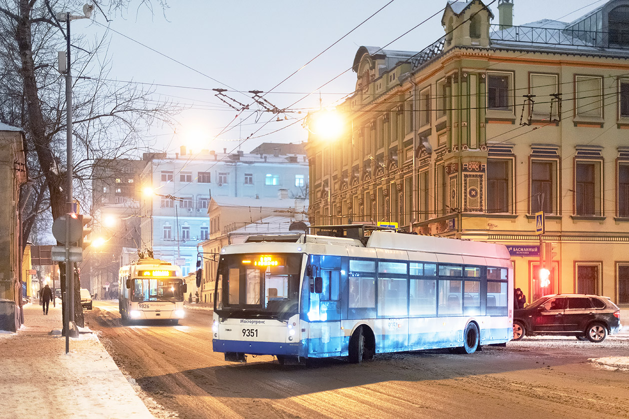 Москва, Тролза-5265.00 «Мегаполис» № 9351
