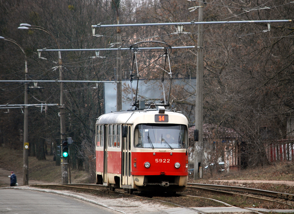 Kijów, Tatra T3SUCS Nr 5922