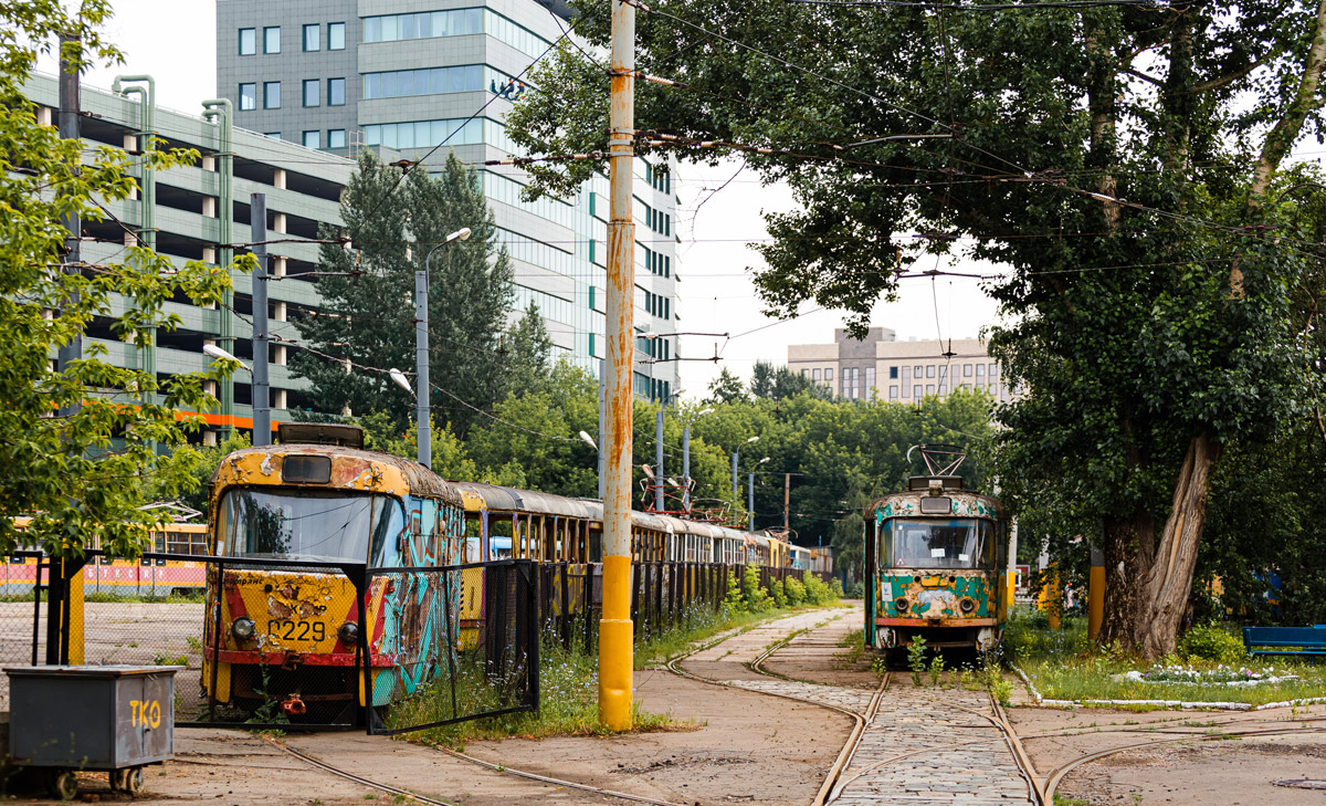 Москва, Tatra T3SU № 0229; Москва, Tatra T3SU № 0022 Москва, Tatra T3SU № 0229; Москва, Tatra T3SU № 0022