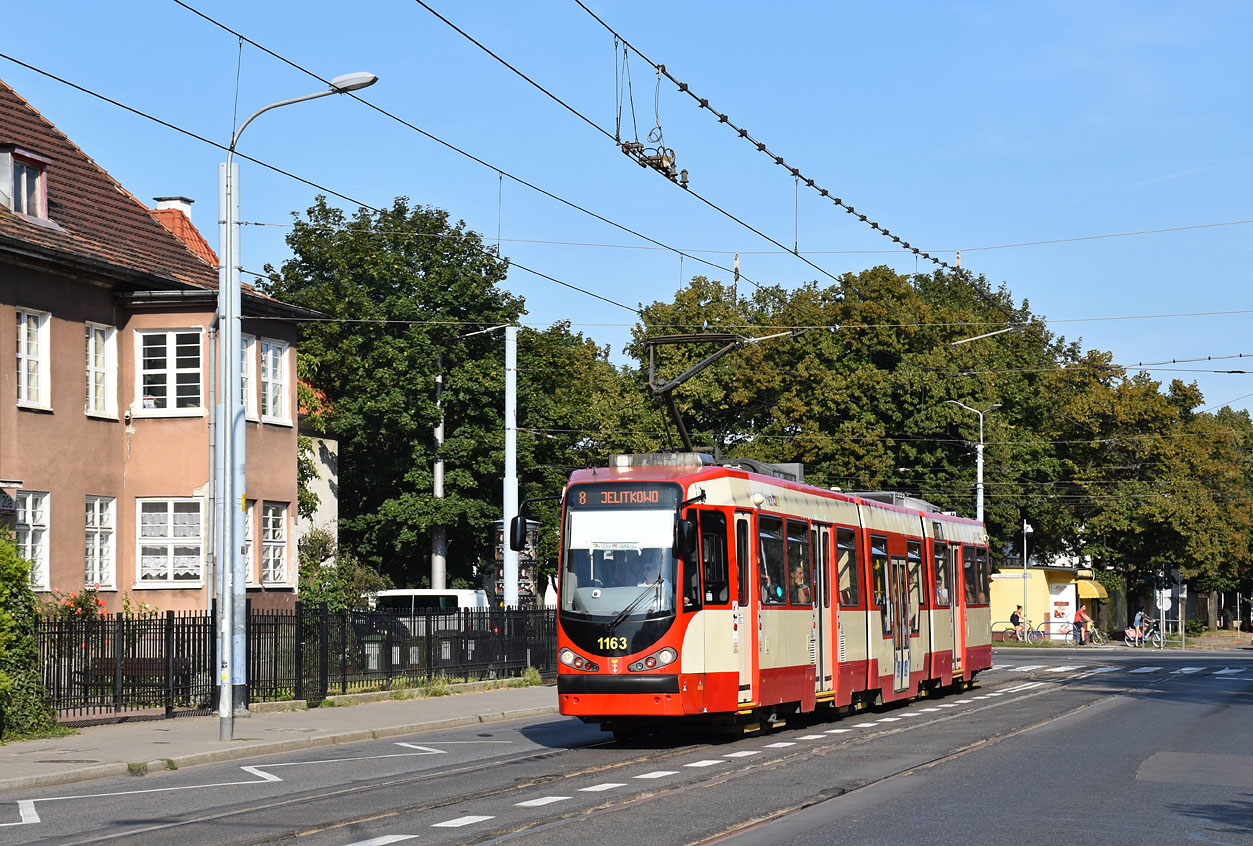 Gdańsk, Duewag N8C-MF 18 Nr. 1163