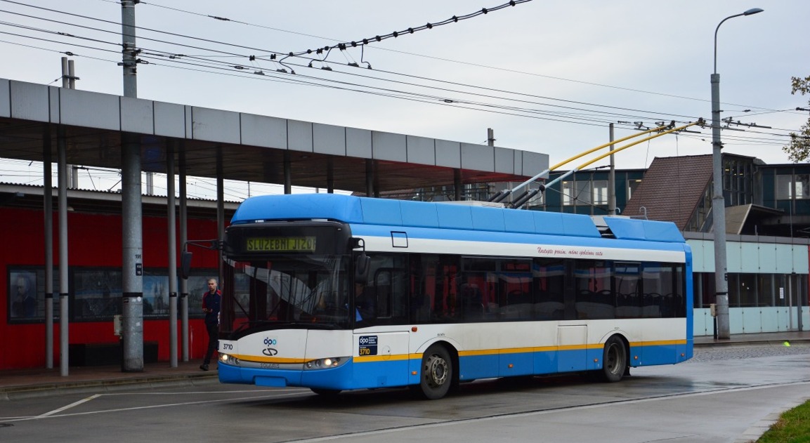 Острава, Solaris Trollino III 12 AC № 3710