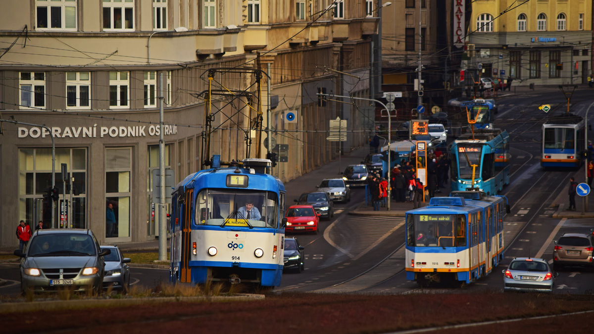 Ostrava, Tatra T3SUCS # 914