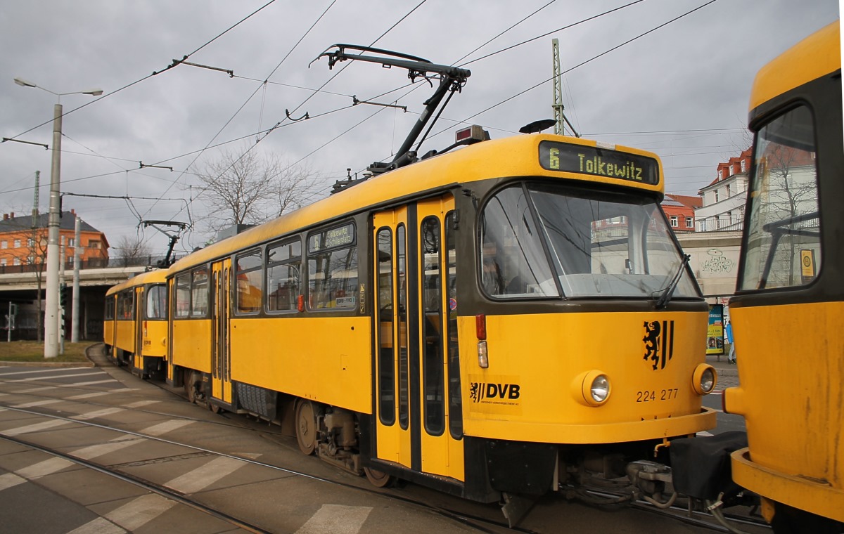 Dresden, Tatra T4D-MT № 224 277