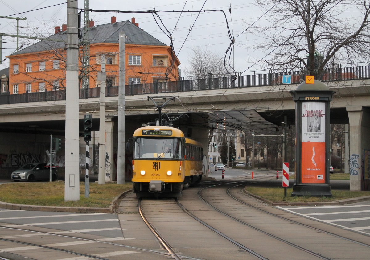 Дрезден, Tatra T4D-MT № 224 266