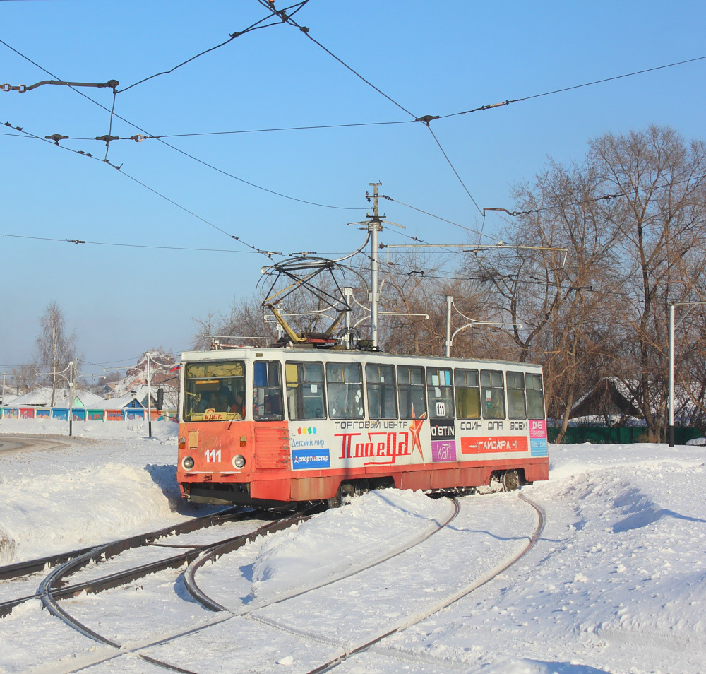 Prokopyevsk, 71-605 (KTM-5M3) № 111 Prokopyevsk, 71-605 (KTM-5M3) № 111