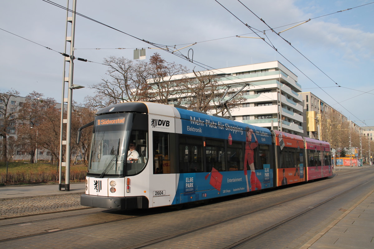 Dresden, Bombardier NGT D8 DD 	 № 2604