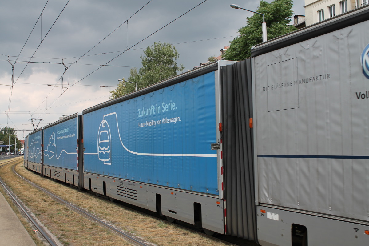 Дрезден, CarGoTram прицепной № 2026; Дрезден — Грузовой трамвай «CarGoTram» (2001 — 2020)