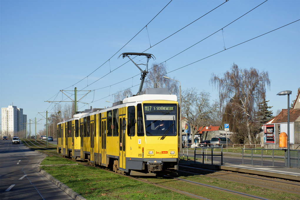 Берлин, Tatra KT4DM № 6155